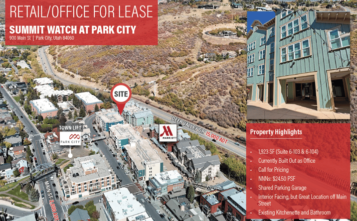 Pictures of Retail property located at 900 S Main Street, Park City, UT 84036 for lease - image #1