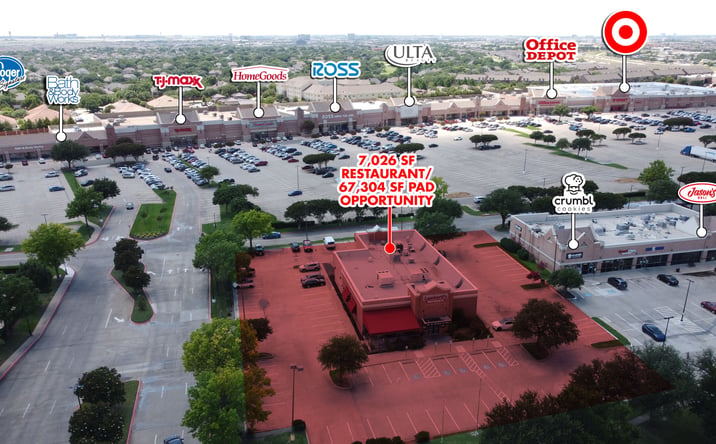 Pictures of Retail, Land, Restaurant property located at 7701 N MacArthur Blvd, Irving, TX 75063 for lease - image #1