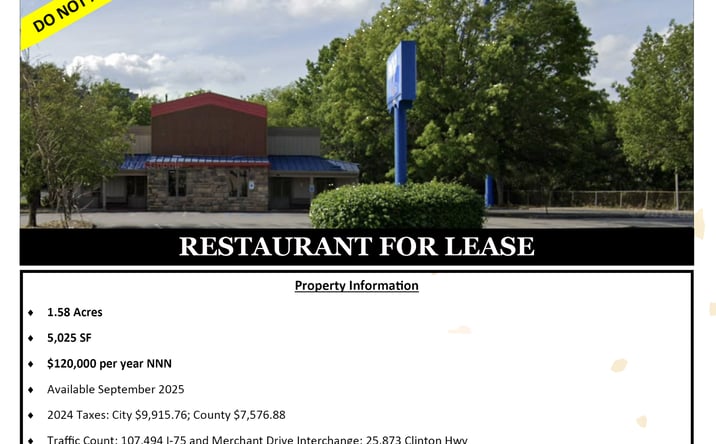 Pictures of Restaurant property located at 5604 Merchants Center Blvd, Knoxville, TN 37912 for lease - image #1
