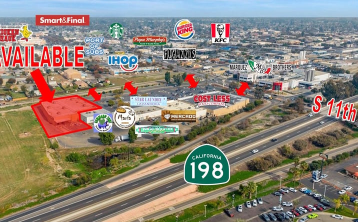 Pictures of Retail property located at 150 S 11th Ave, Hanford, CA 93230 for lease - image #1