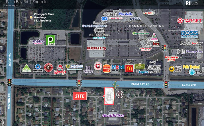 Pictures of Land property located at 190 Palm Bay Rd NE, Palm Bay, FL 32905 for lease - image #1
