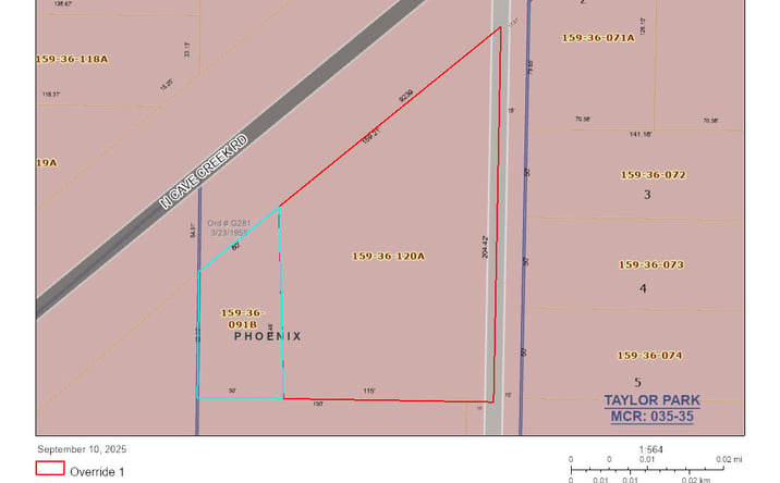 Pictures of Land property located at 9239 N Cave Creek Rd, Phoenix, AZ 85020 for lease - image #1
