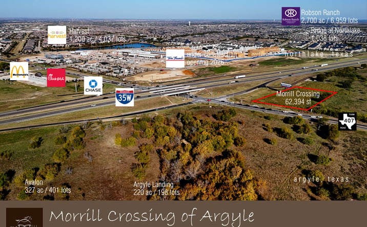 Pictures of Land property located at 35 Farm to Market 407 E, Argyle, TX 76226 for lease - image #1