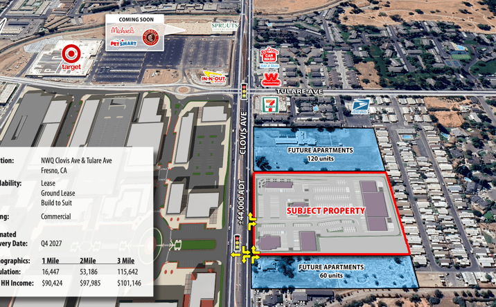 Pictures of Retail property located at 165 N Clovis Ave, Fresno, CA 93727 for lease - image #1