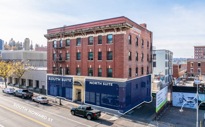 Pictures of Retail property located at 224 S Howard St, Spokane, WA 99201 for lease - image #1