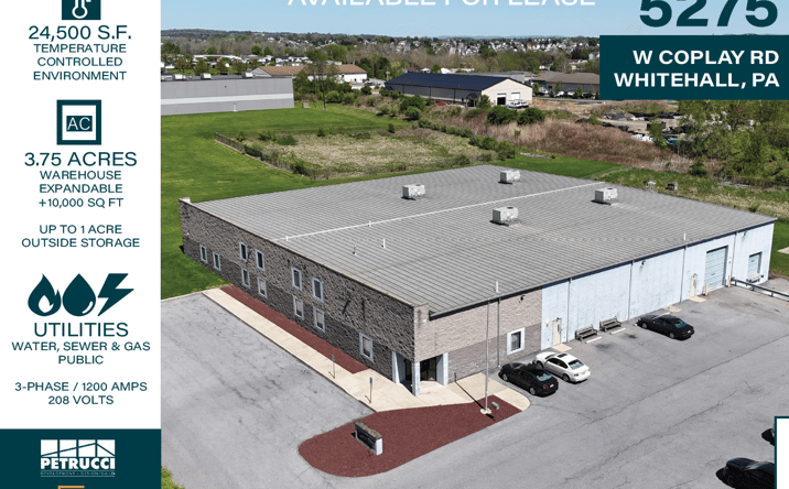 Pictures of Industrial property located at 5275 W Coplay Rd, Whitehall, PA 18052 for lease - image #1