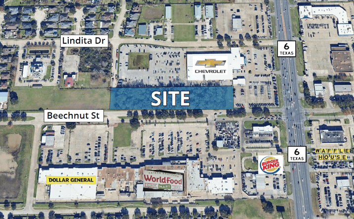 Pictures of Land property located at 14624 Beechnut St, Houston, TX 77083 for lease - image #1