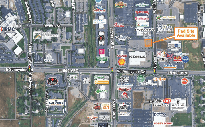 Pictures of Retail, Land, Restaurant property located at 3175 S 25th E, Ammon, ID 83406 for lease - image #1