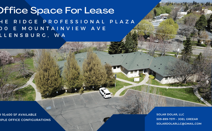 Pictures of Office property located at 700 E Mountain View Ave, Ellensburg, WA 98926 for lease - image #1