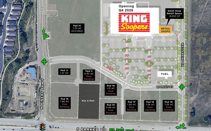 Pictures of Retail, Land property located at 6513 N Pinery Pkwy, Parker, CO 80134 for lease - image #1
