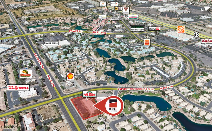 Pictures of Retail property located at 7102 E Baseline Rd, Mesa, AZ 85209 for lease - image #1