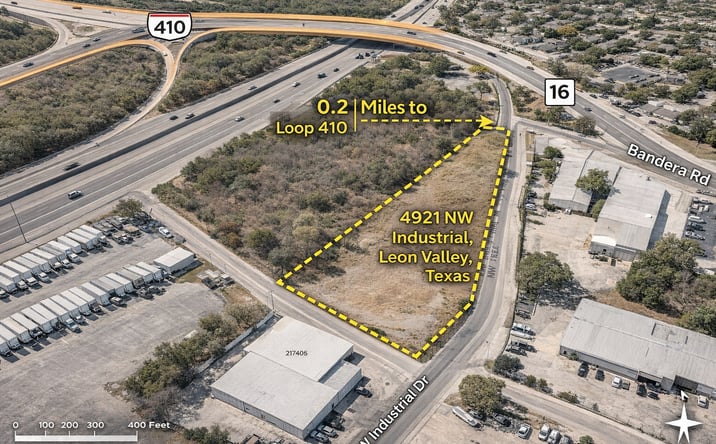Pictures of Industrial, Land property located at 4921 NW Industrial Dr, Leon Valley, TX 78238 for lease - image #1