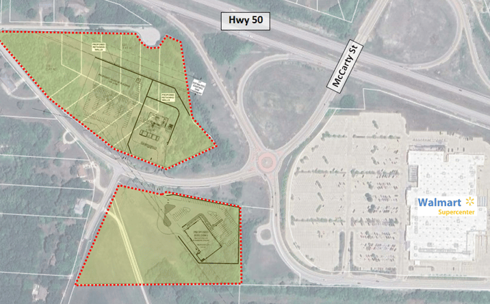 Pictures of Retail, Land, Restaurant property located at 401 Supercenter Dr, Jefferson City, MO 65101 for lease - image #1