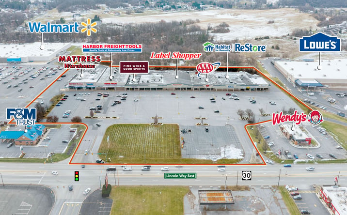 Pictures of Retail, Office property located at 1660 Lincoln Way E, Chambersburg, PA 17202 for lease - image #1