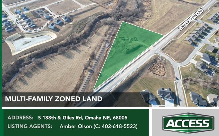 Pictures of Land property located at 188th and giles, Omaha, NE 68136 for lease - image #1