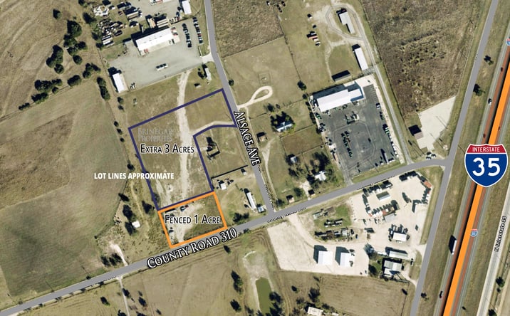 Pictures of Land property located at 127 Alsace Ave, Jarrell, TX 76537 for lease - image #1