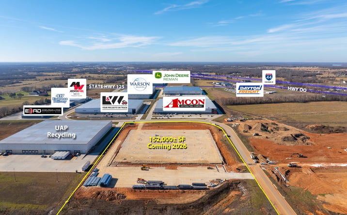 Pictures of Industrial property located at 602 Charles Wy, Strafford, MO 65757 for lease - image #1