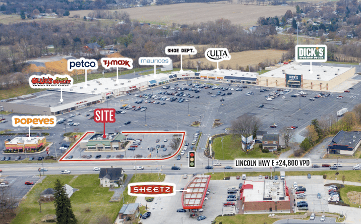 Pictures of Retail property located at 1324 Lincoln Hwy, Chambersburg, PA 17201 for lease - image #1