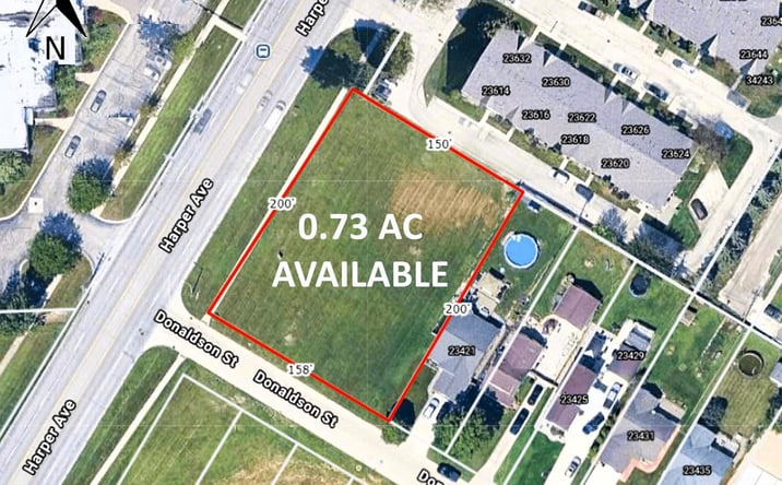 Pictures of Land property located at 33988 Harper Ave, Clinton, MI 48035 for lease - image #1