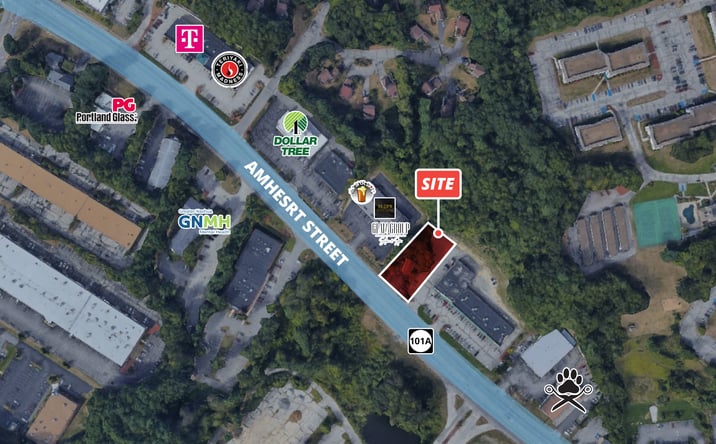 Pictures of Land property located at 431 Amherst St, Nashua, NH 03063 for lease - image #1