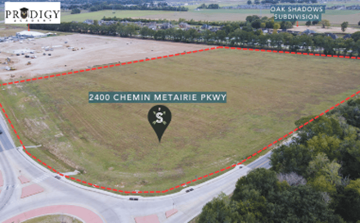 Pictures of Land property located at 2400 Chemin Metairie Pkwy, Youngsville, LA 70592 for lease - image #1