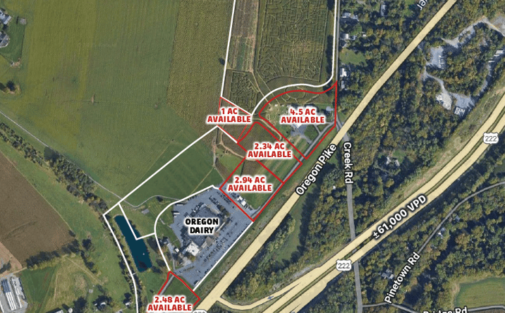 Pictures of Land property located at 2900 Oregon Pike, Lititz, PA 17543 for lease - image #1