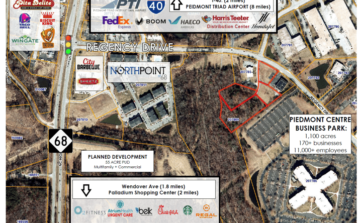 Pictures of Industrial, Land property located at 4292 Regency Dr, High Point, NC 27265 for lease - image #1