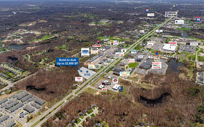 Pictures of Retail, Land property located at 2382 E Beltline Ave NE, Grand Rapids, MI 49525 for lease - image #1