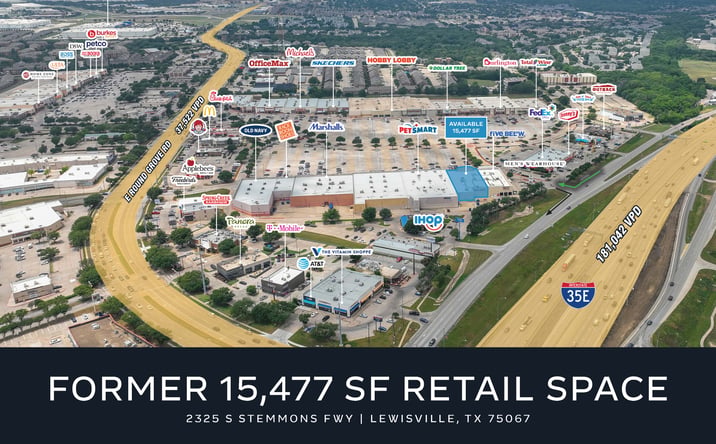 Pictures of Retail property located at 2325 S Stemmons Fwy, Lewisville, TX 75067 for lease - image #1