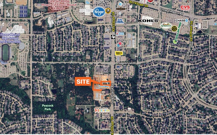 Pictures of Retail, Land property located at 3201 Long Prairie Road, Flower Mound, TX 75022 for lease - image #1