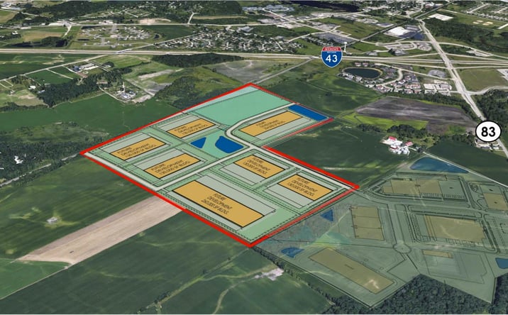 Pictures of Industrial, Land property located at Mukwonago Industrial Park, Mukwonago, WI 53149 for lease - image #1