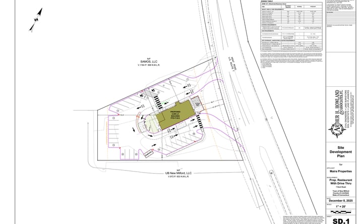 Pictures of Land, Retail property located at 7 Kent Rd, New Milford, CT 06776 for lease - image #1