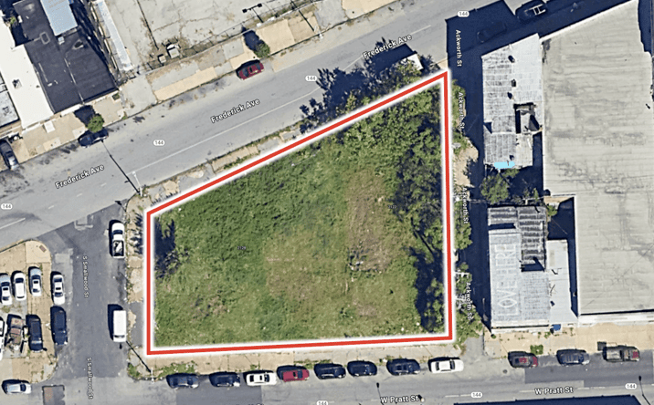 Pictures of Land property located at 2182 W Pratt St, Baltimore, MD 21223 for lease - image #1