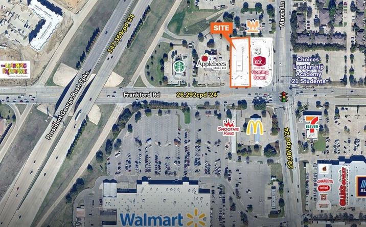 Pictures of Land property located at 3575 Frankford Rd, Dallas, TX 75287 for lease - image #1