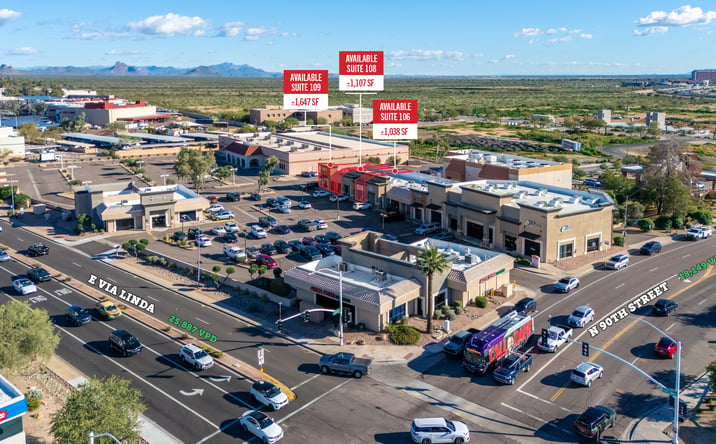 Pictures of Retail property located at 9015 E Vía Linda, Scottsdale, AZ 85258 for lease - image #1