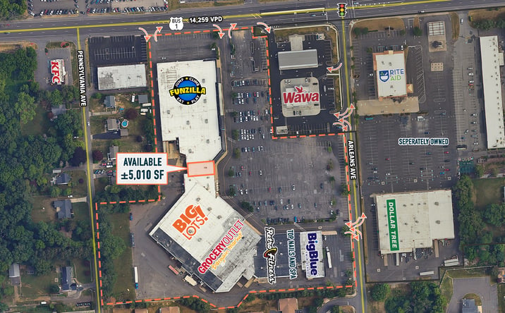 Pictures of Retail property located at 500-524 Lincoln Hwy, Fairless Hills, PA 19030 for lease - image #1