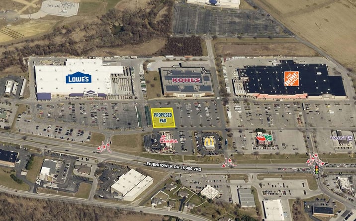 Pictures of Retail, Land property located at 360 W Eisenhower Drive, Hanover, PA 17331 for lease - image #1