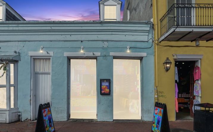 Pictures of Retail, Restaurant property located at 609 Bourbon St, New Orleans, LA 70130 for lease - image #1
