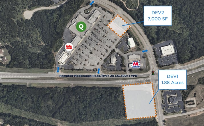 Pictures of Retail, Land property located at 2142 GA-20, McDonough, GA 30253 for lease - image #1