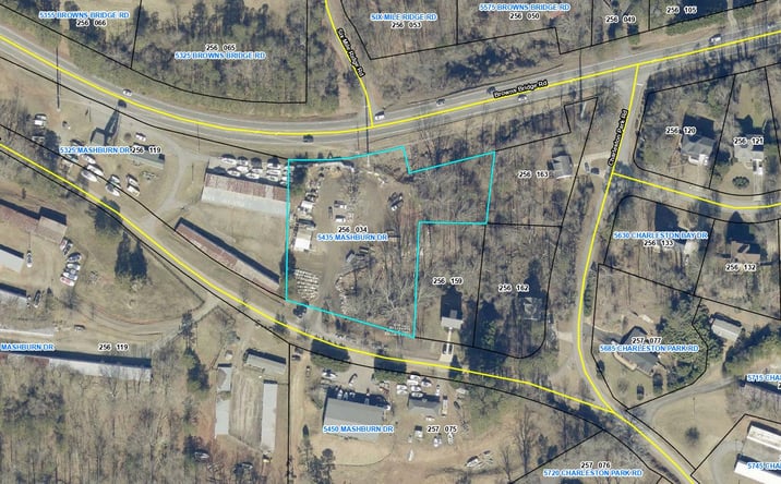 Pictures of Land property located at 5435 Mashburn Dr, Cumming, GA 30041 for lease - image #1