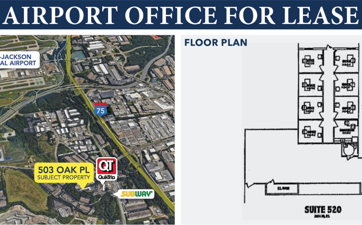 Pictures of Office property located at 503 Oak Pl, Atlanta, GA 30349 for lease - image #1