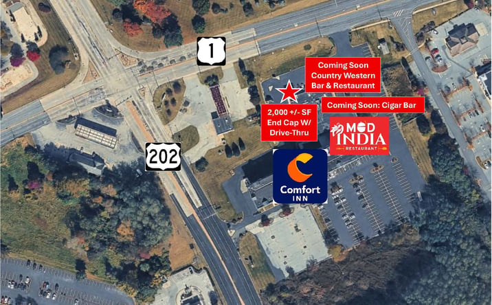 Pictures of Retail property located at 1110 Baltimore Pike, Concordville, PA 19342 for lease - image #1