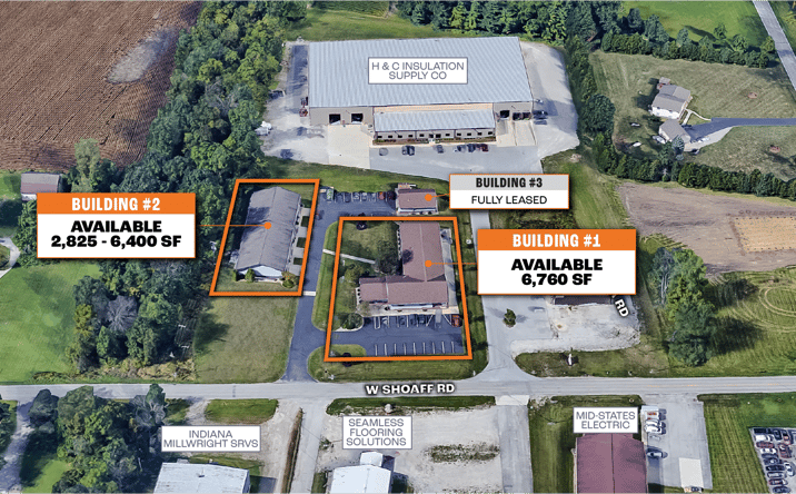 Pictures of Industrial property located at 2420 W Shoaff Rd, Huntertown, IN 46748 for lease - image #1