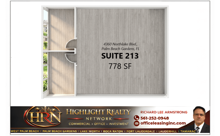 Pictures of Office property located at 4360 Northlake Blvd, Palm Beach Gardens, FL 33410 for lease - image #1