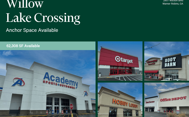 Pictures of Retail property located at 2907 Watson Blvd, Warner Robins, GA 31093 for lease - image #1