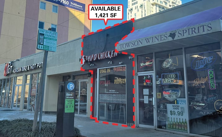 Pictures of Retail, Restaurant property located at 8 W Pennsylvania Avenue, Towson, MD 21204 for lease - image #1
