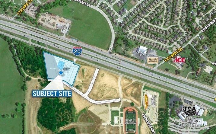 Pictures of Retail, Land property located at SWQ I-20 & E Bankhead Highway, Willow Park, TX 76087 for lease - image #1