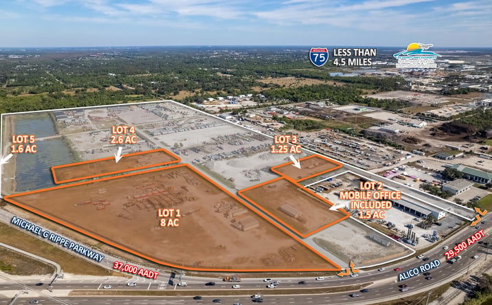 Pictures of Land property located at 16950 Indy Dr, Fort Myers, FL 33912 for lease - image #1