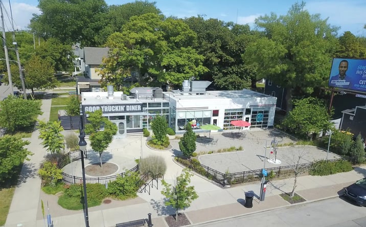 Pictures of Retail property located at 701 Wealthy St SE, Grand Rapids, MI 49503 for lease - image #1