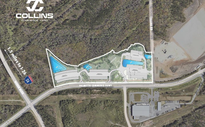 Pictures of Industrial, Land, Special Purpose property located at 8100 Palmetto Commerce Pkwy, Ladson, SC 29456 for lease - image #1